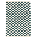 Ковер с шахматным принтом Chess Layout с эффектом шерсти варинант исполнения - 1 | Loft Concept в Костроме