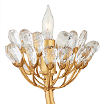 Люстра золотая в виде растения Golden Flower Glade варинант исполнения - 2 | Loft Concept в Костроме