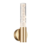 Бра c цилиндрическим прозрачным плафоном с имитацией из кубиков льда Freezing варинант исполнения - 2 | Loft Concept в Костроме