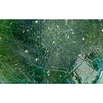 Керамический столик зеленый "Цилиндр" варинант исполнения - 1 | Loft Concept в Костроме