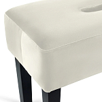 Мягкий  пуф на черных ножках Winton Pouf варинант исполнения - 10 | Loft Concept в Костроме