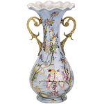 Ваза фарфоровая с попугаями Gaya варинант исполнения - 1 | Loft Concept в Костроме