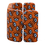 Акцентный Двухместный Диван Leela Оранжевый Орнамент варинант исполнения - 4 | Loft Concept в Костроме