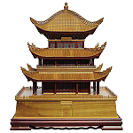 Макет Китайской башни архитектурная миниатюра  варинант исполнения - 2 | Loft Concept в Костроме