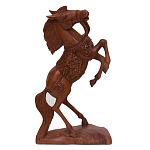 Статуэтка лошадь деревянная Thick Mane варинант исполнения - 1 | Loft Concept в Костроме