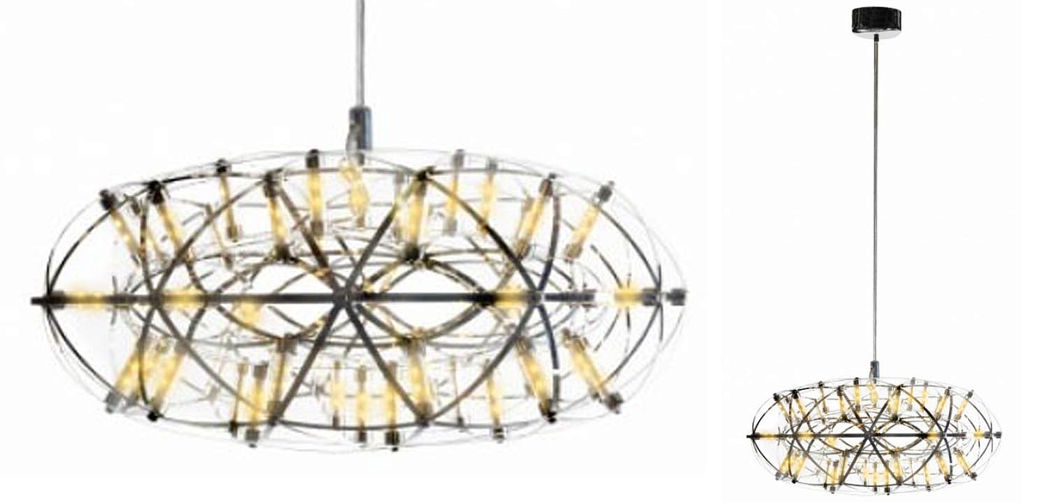 Люстра Moooi 3D Sphere Oval Yellow lamp S Люстра Moooi 3D Sphere Oval Yellow lamp S - Loft-Concept в Костроме