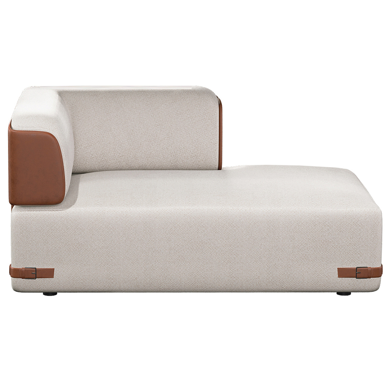 Кушетка Richmond  Молочный Коричневый в Костроме | Loft Concept 