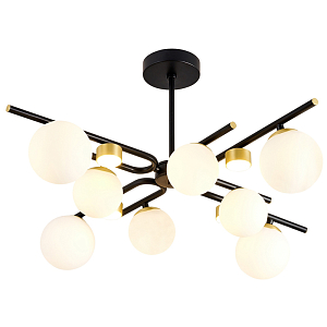 Люстра с плафонами двух видов Espolosio 12 Ламп