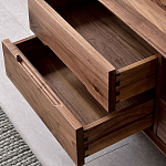 Тумба под телевизориз массива дерева TV Stand made of Walnut Wood варинант исполнения - 7 | Loft Concept в Костроме