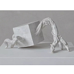 Скульптура «Окаменелый рост», Белый объект варинант исполнения - 1 | Loft Concept в Костроме