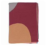 Плед из хлопка с абстрактным принтом Elysian Flow Ember варинант исполнения - 5 | Loft Concept в Костроме