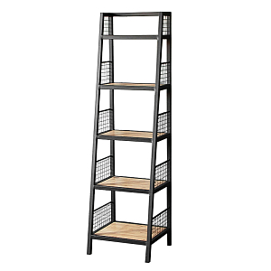 Стеллаж Kiyan Black Industrial Metal Rust Rack