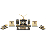 Настольный письменный набор из яшмы и долерита в подарочной упаковке Manager Organizer варинант исполнения - 3 | Loft Concept в Костроме