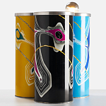 Высокая дизайнерская пепельница Poltronova Tizio Ashtray варинант исполнения - 2 | Loft Concept в Костроме