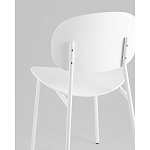 Стул Edie пластик белый варинант исполнения - 3 | Loft Concept в Костроме