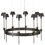 Люстра круглая со светодиодными лампами Innovation варинант исполнения - 3 | Loft Concept в Костроме