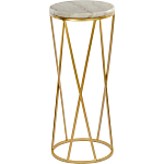 Столик дизайнерский Beige marble варинант исполнения - 1 | Loft Concept в Костроме