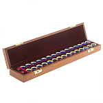 Нарды настольные из натурального камня лазурит и долерит Backgammon from Stone варинант исполнения - 9 | Loft Concept в Костроме