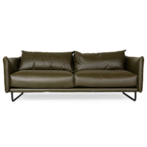 Диван двухместный кожаный Valcone