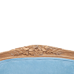 Кресло Ava Classical Armchair light blue velour варинант исполнения - 4 | Loft Concept в Костроме