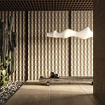 Гипсовая 3D Панель OCTOPUS варинант исполнения - 1 | Loft Concept в Костроме