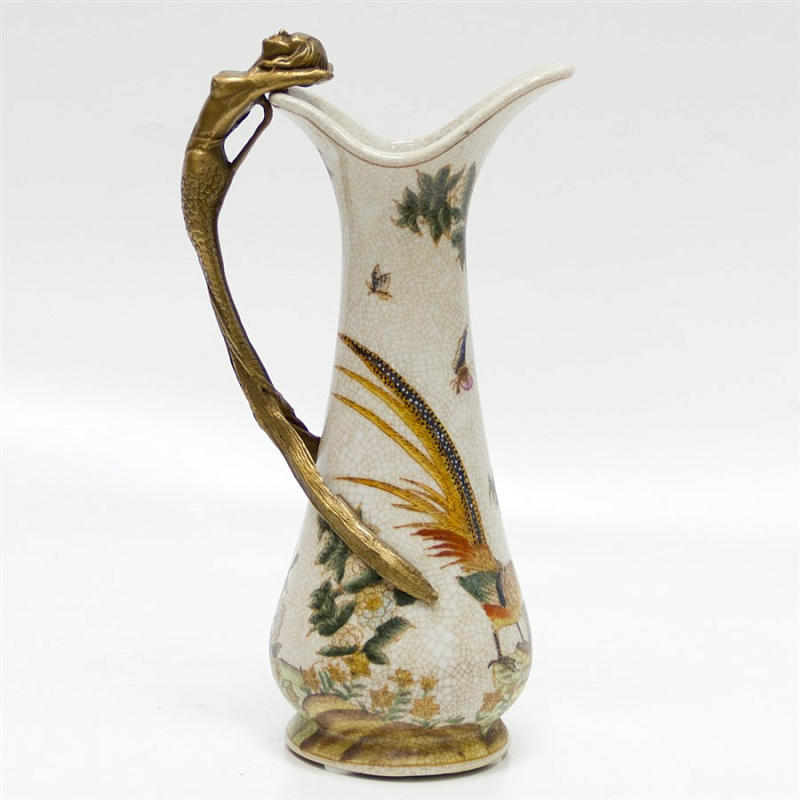 Кувшин Long Tail Bird Мульти Бронза в Костроме | Loft Concept 