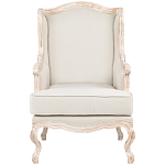 Кресло из массива бука бежевое Solid Luxury варинант исполнения - 1 | Loft Concept в Костроме