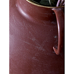 Ваза бордовая с 2-мя фактурными ручками Vase Burgundy Glaze варинант исполнения - 4 | Loft Concept в Костроме