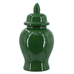 Ваза с крышкой однотонная Высота 31 см Chinoiserie Ceramics варинант исполнения - 9 | Loft Concept в Костроме