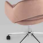 Кресло для компьютерного стола Veloury Pink варинант исполнения - 8 | Loft Concept в Костроме