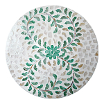 Столик с инкрустацией с перламутровым узором Eight варинант исполнения - 2 | Loft Concept в Костроме