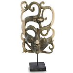 Маска ручной работы деревянная резная Mask Abstraction варинант исполнения - 1 | Loft Concept в Костроме