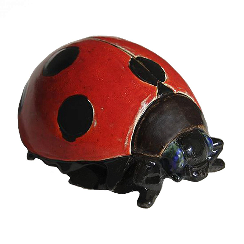 Статуэтка Red Ladybug Красный Черный Статуэтка Red Ladybug Красный Черный в Костроме | Loft Concept