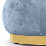 Длинный овальный пуф Ambrose Soft Oval Pouf варинант исполнения - 7 | Loft Concept в Костроме