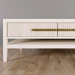 Кофейный стол Primo с двумя ящиками Светлый дуб варинант исполнения - 3 | Loft Concept в Костроме