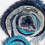 Текстильный Арт-объект ручной работы Galaxy варинант исполнения - 2 | Loft Concept в Костроме