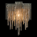 Бра с перфорированными металлическими дугами и цепочками 22 см Atlantis Chain варинант исполнения - 10 | Loft Concept в Костроме