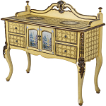 Комод деревянный Illustration of flowers варинант исполнения - 4 | Loft Concept в Костроме