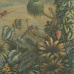 Обои ручная роспись Le Brésil Brume варинант исполнения - 2 | Loft Concept в Костроме