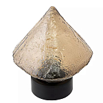 Настольный светильник с янтарным рельефным плафоном Lamp with Frozen Glass Effect варинант исполнения - 1 | Loft Concept в Костроме