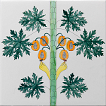 Плитка дизайнерская с рисунком Бритва варинант исполнения - 2 | Loft Concept в Костроме