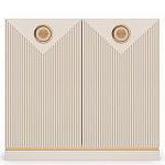 Комод с фактурными дверцами Satin Furniture варинант исполнения - 4 | Loft Concept в Костроме