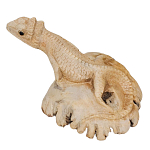 Статуэтка из дерева ящерица Animals of the World варинант исполнения - 4 | Loft Concept в Костроме