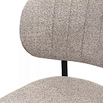 Стул мягкий с серо-бежевой буклированной обивкой Inspiration from Provence варинант исполнения - 7 | Loft Concept в Костроме