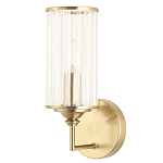 Бра с цилиндрическим рифленым стеклянным плафоном Jeanette варинант исполнения - 3 | Loft Concept в Костроме