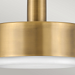 Подвесной светильник цилиндрический с белым плафоном Hinkley варинант исполнения - 10 | Loft Concept в Костроме