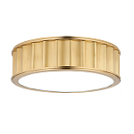 Потолочный светильник с гофрированным абажуром цвета латунь Millennium варинант исполнения - 1 | Loft Concept в Костроме