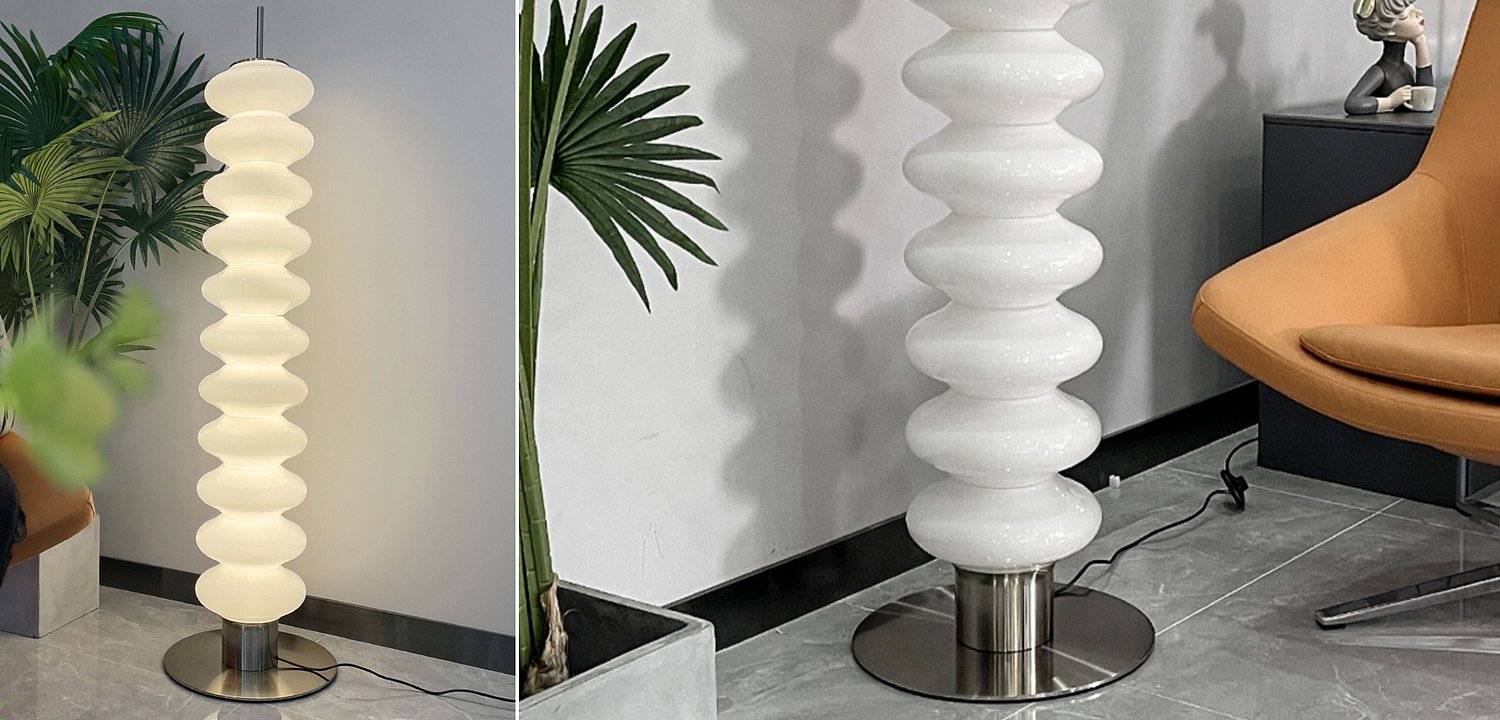 Торшер Fidelia Long crystal glass Торшер Fidelia Long crystal glass - Loft-Concept в Костроме