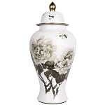 Декоративная ваза с крышкой Flowers in Pots варинант исполнения - 1 | Loft Concept в Костроме