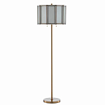 Торшер с абажуром из панелей белого молочного стекла Stunned by Light варинант исполнения - 2 | Loft Concept в Костроме